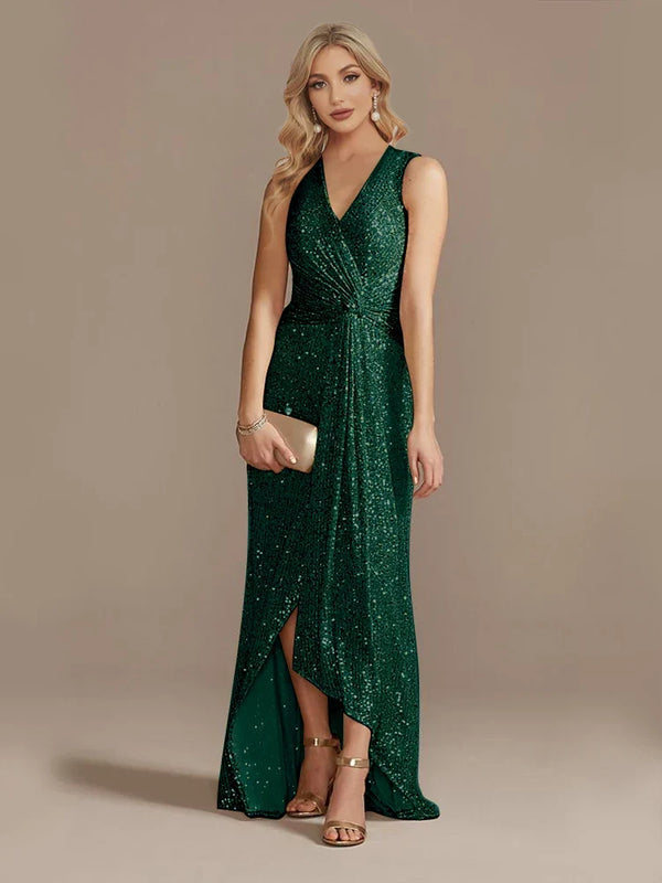 Katherine Sequin Evening Wedding Guest Dress