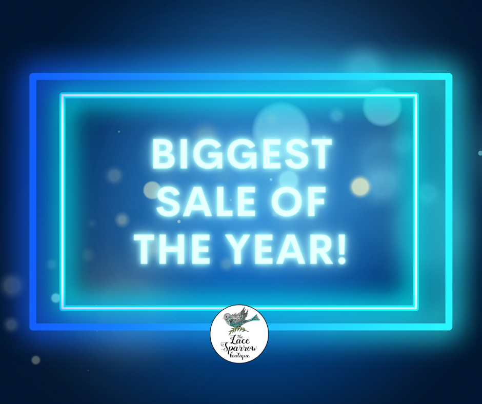 BIGGEST SALE OF THE YEAR! 🎉🎉🎉