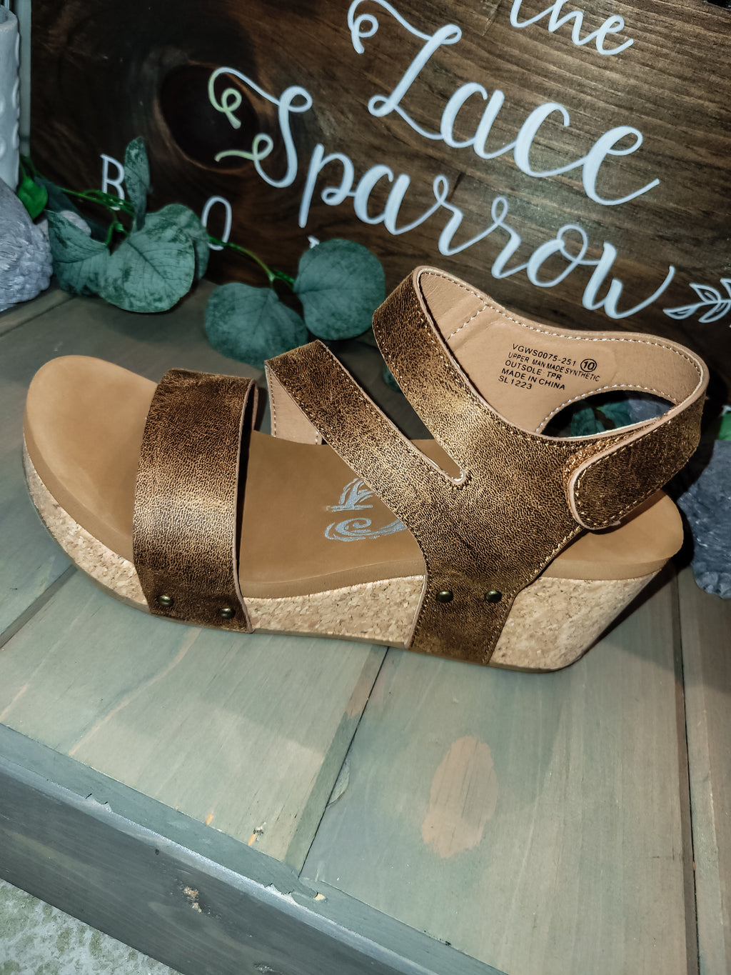 Very G Casper Wedge Sandals - Tan