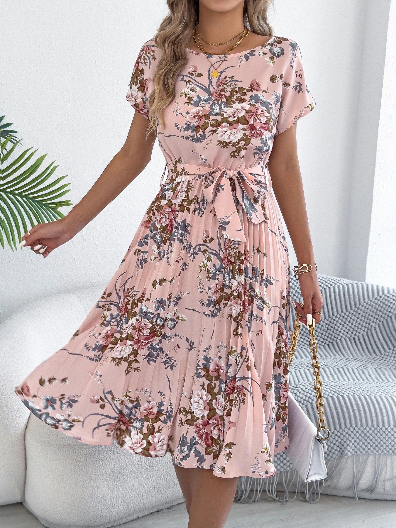 Danielle Floral Midi Dress