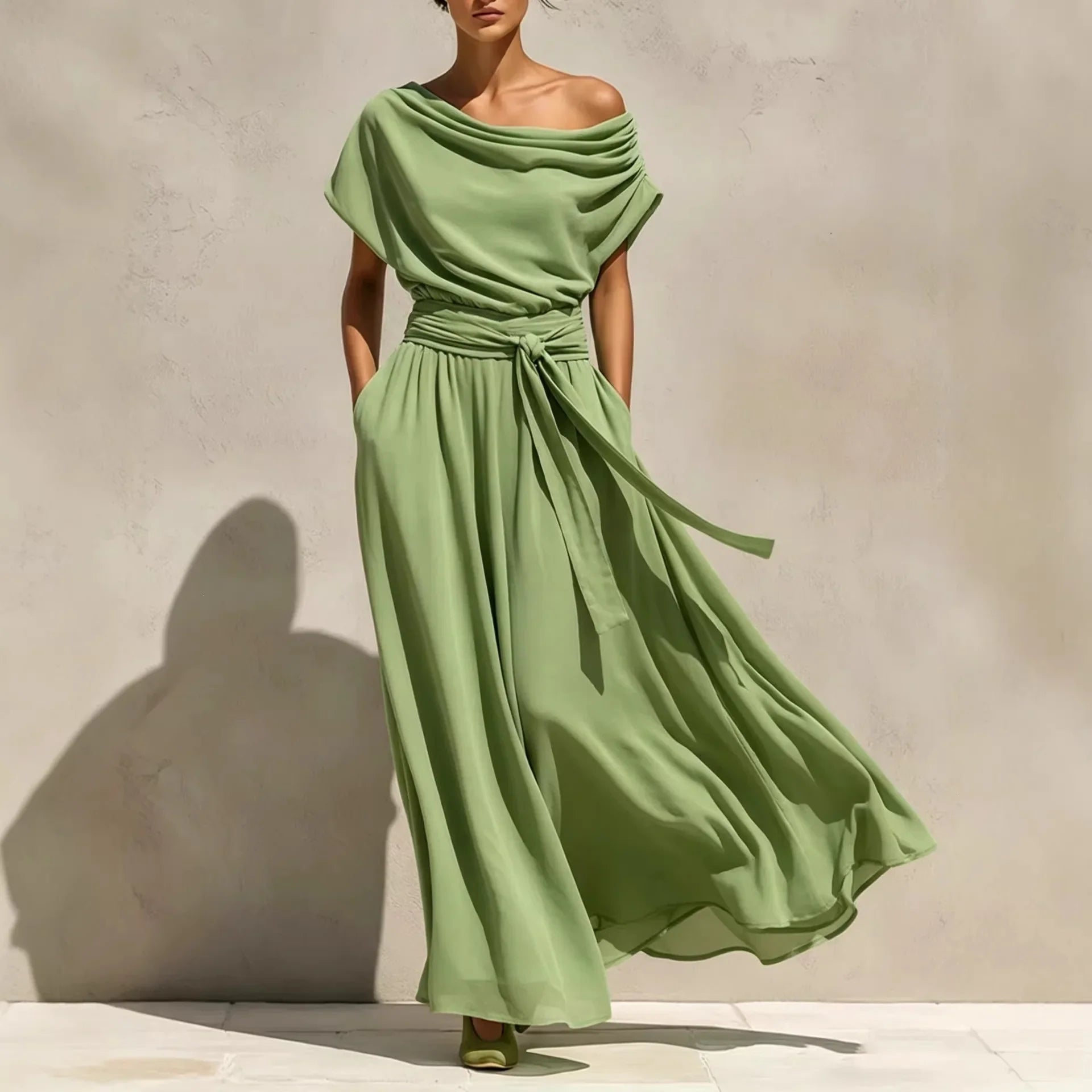 Vanessa Empire Waist Maxi Dress