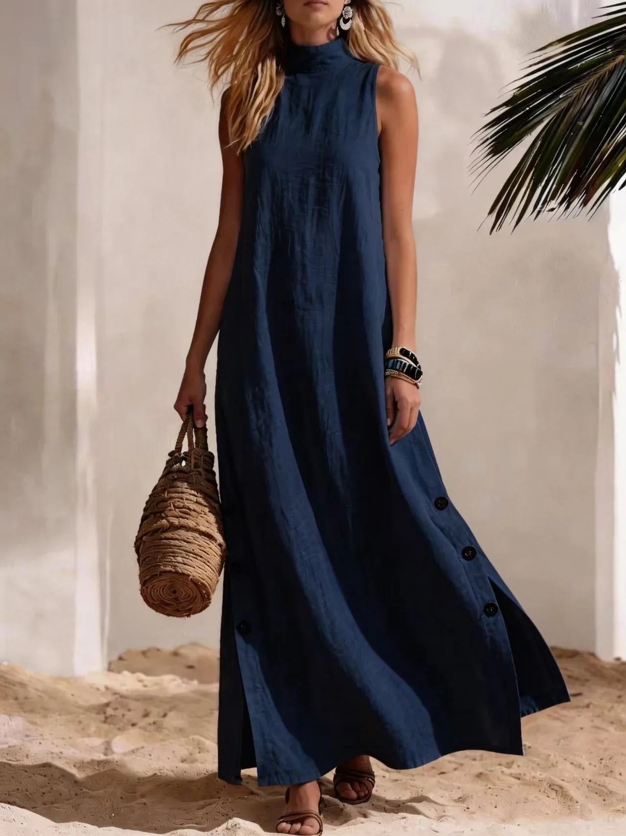 Haylee Flowing Beach Maxi Dress