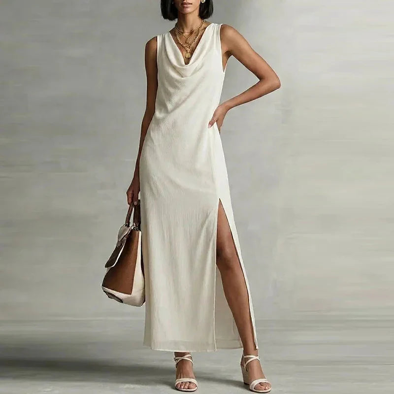 Naomi Side Slit Maxi Dress