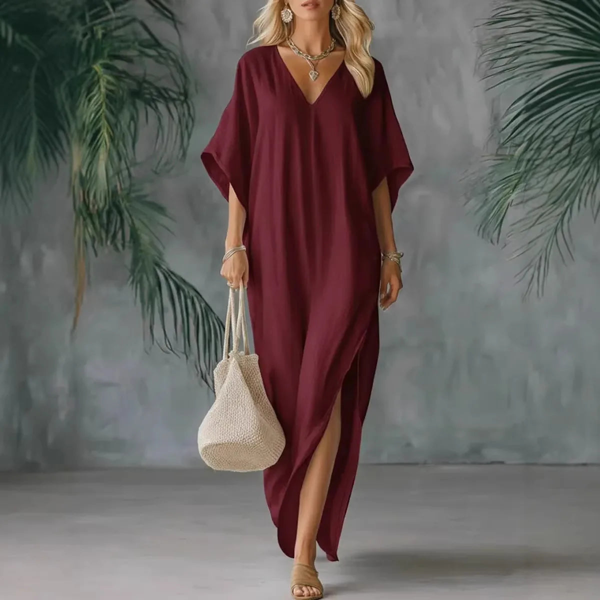 Celeste Loose Fit Maxi Dress