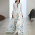 Celena Floral Print Wedding Guest Dress