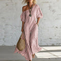 Sian One Shoulder Puff Sleeve Dress