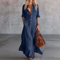 Naomi Loose Tiered Long Dress