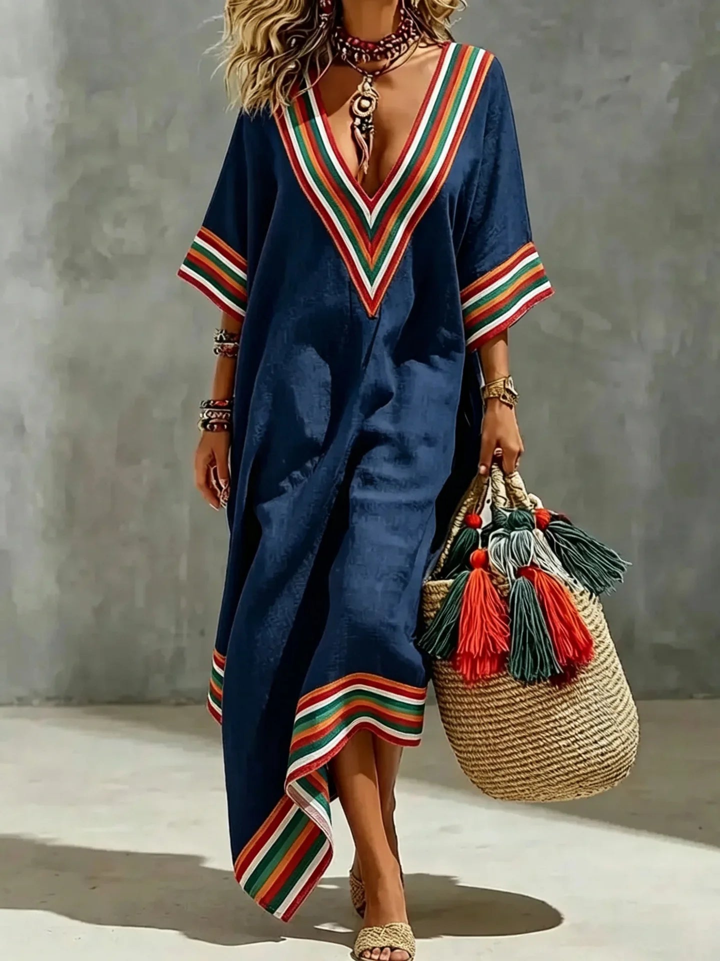 Joanna Boho Relaxed Maxi Dress