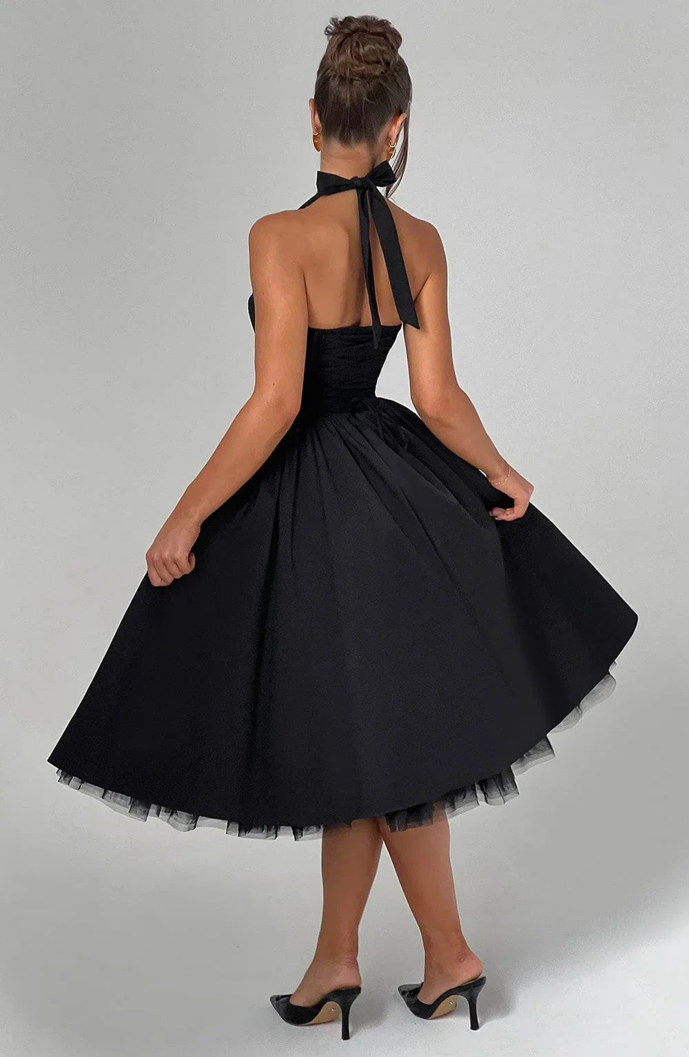 Melinda Halter A Line Baby Doll Dress