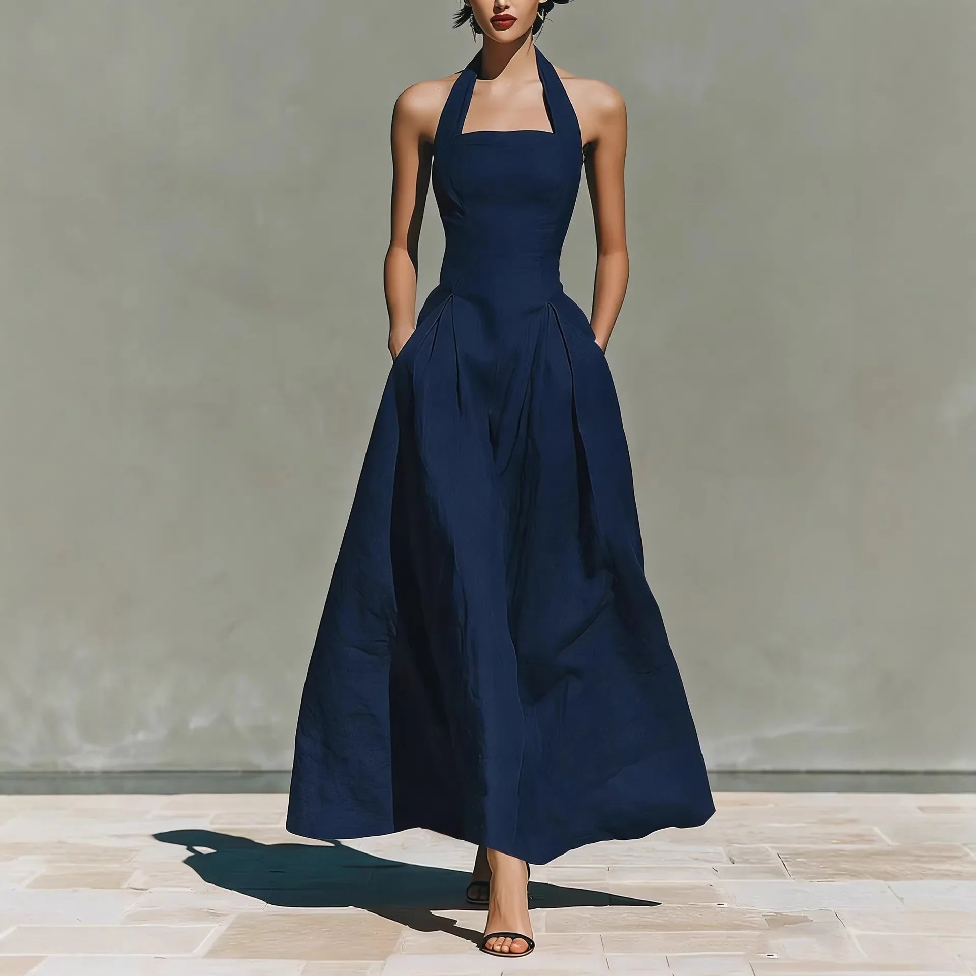 Monroe A Line Flowy Maxi Dress