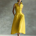 Tara Sophisticated Shirt Maxi Dress