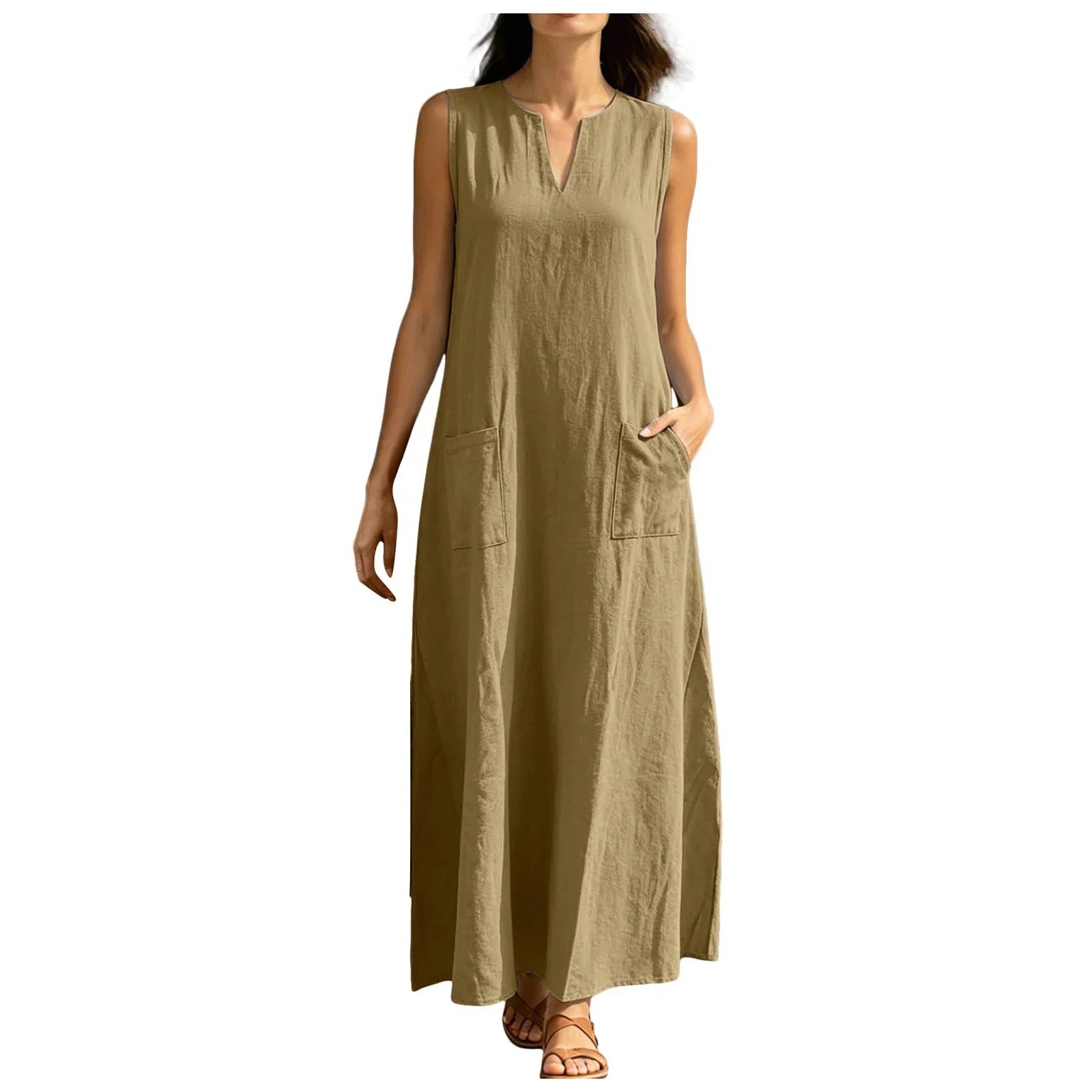 Emma Sleeveless Pocket Sundress