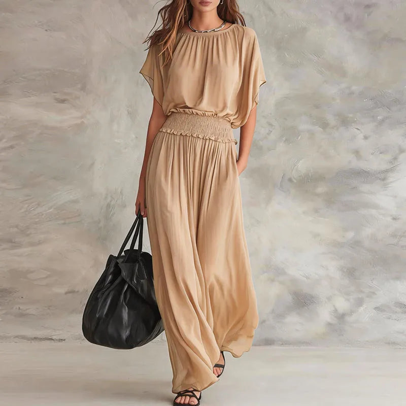 Heather High Waist Maxi Dress