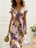 Riley Flowy Floral Midi Dress