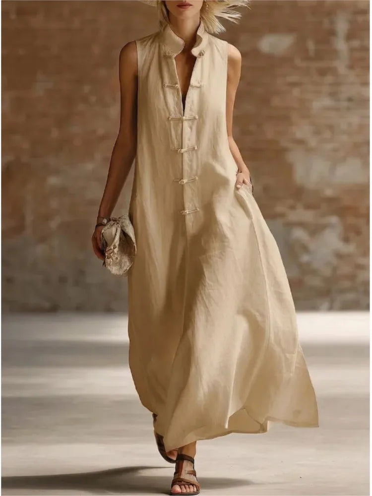 Savrani Lightweight Summer Maxi Dress