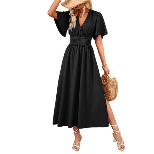 Adrianna Short Sleeve Midi Dress