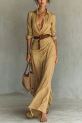Perla Wrap Maxi Dress