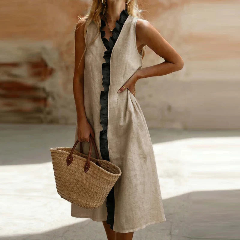 Priscilla Sleeveless Casual Dress