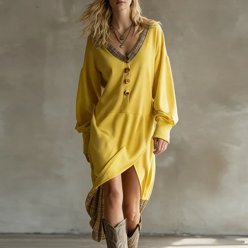 Erin Asymmetrical Maxi Dress