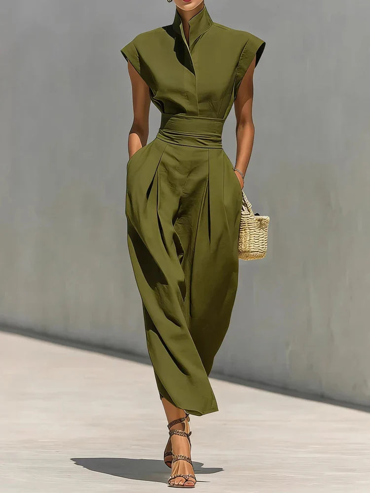 Kaylee Structured Midi Dress