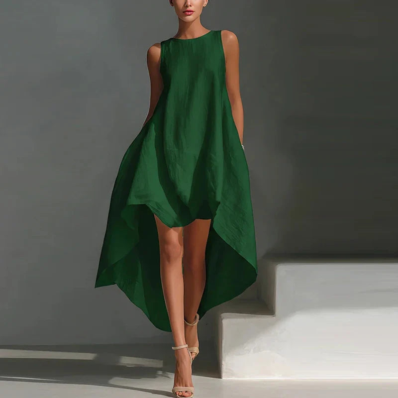 Oakley Flowy High Low Maxi Dress