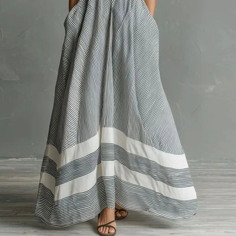 Celeste Halter Maxi Dress