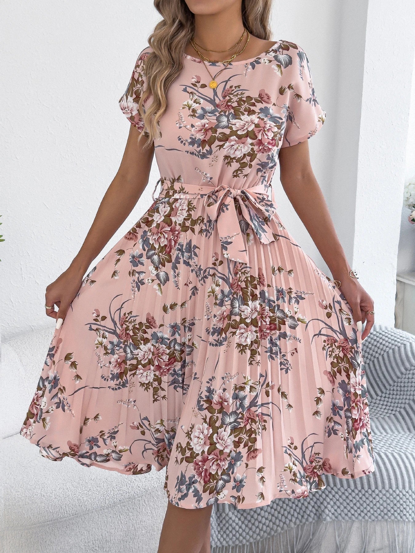 Danielle Floral Midi Dress