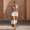 Sloane Striped Flowy Vacation Dress