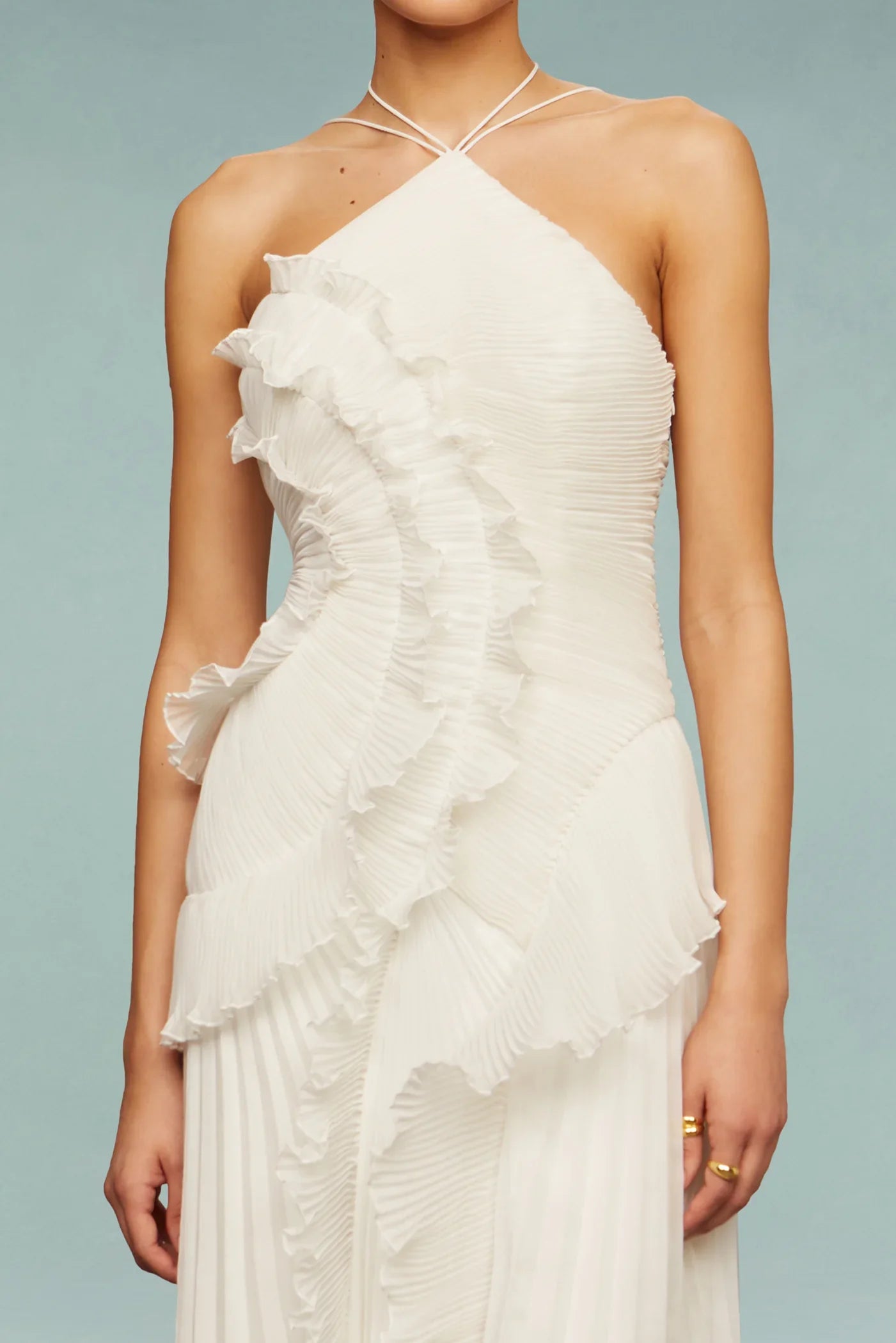 Jessalyn One Shoulder Maxi Wedding Guest Dress